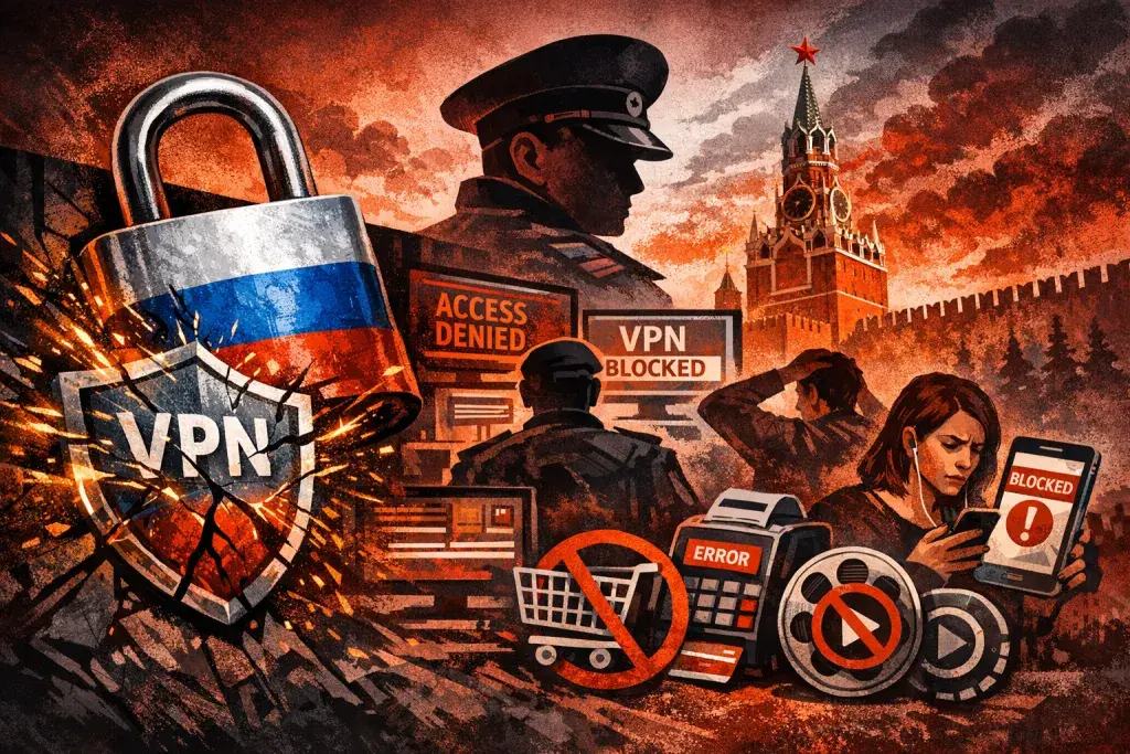 Russian Services Expand VPN Blocks as Kremlin Defends Internet Curbs