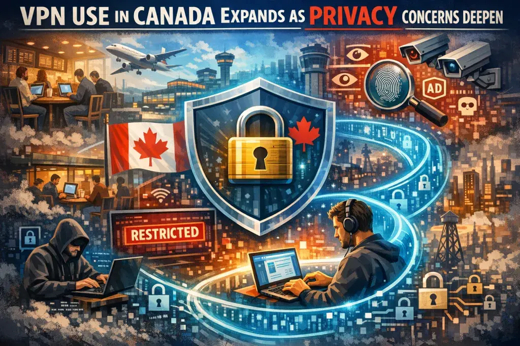 VPN Use in Canada Expands as Privacy Concerns Deepen