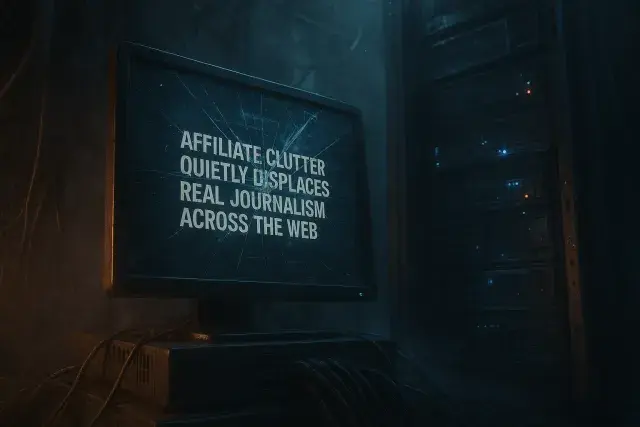 Affiliate Clutter Quietly Displaces Real Journalism Across the Web
