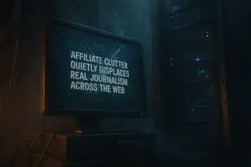 Affiliate Clutter Quietly Displaces Real Journalism Across the Web